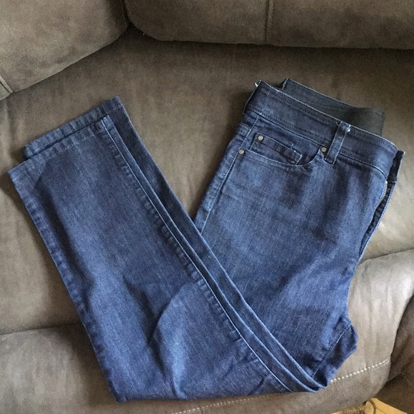 fabulously slimming jeans by chico's